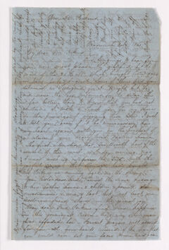Thumbnail for Mary Susan Rice letter to Justin Perkins, 1860 October 1 - Image 1