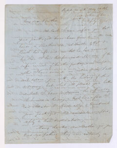 Thumbnail for William Gottlieb Schauffler letter to Justin Perkins, 1856 May 14 - Image 1