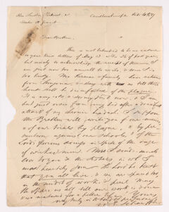 Thumbnail for William Gottlieb Schauffler letter to Justin Perkins and Asahel Grant, 1837 February 4 - Image 1