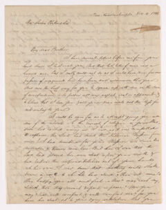 Thumbnail for William Gottlieb Schauffler letter to Justin Perkins, 1846 November 11 - Image 1