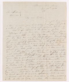 Thumbnail for Benjamin Schneider letter to Justin Perkins, 1836 July 21 - Image 1