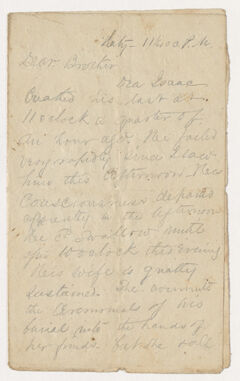 Thumbnail for John Haskell Shedd letter to Justin Perkins - Image 1