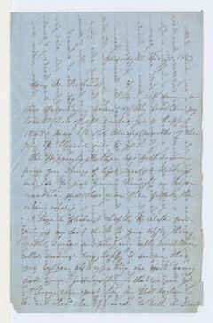 Thumbnail for Susan Flint Shedd letter to Justin Perkins, 1867 December 30 - Image 1