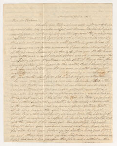 Thumbnail for Hannah Shepard letter to Justin Perkins, 1837 April 9 - Image 1