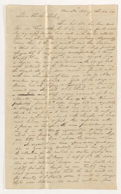 Thumbnail for Henry Smith letter to Justin Perkins, 1846 February 24 to March 20 - Image 1