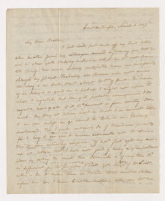 Thumbnail for Horatio Southgate letter to Justin Perkins, 1837 March 6 - Image 1