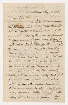 Thumbnail for Horatio Southgate letter to Justin Perkins, 1837 August 19 - Image 1