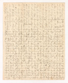 Thumbnail for Robert Gordon Williams letter to Justin Perkins, 1845 November 25 - Image 1