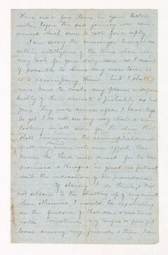 Thumbnail for William Frederic Williams letter to Justin Perkins - Image 1