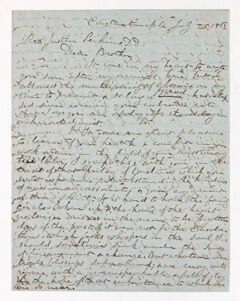 Thumbnail for George Warren Wood letter to Justin Perkins, 1863 July 25 - Image 1