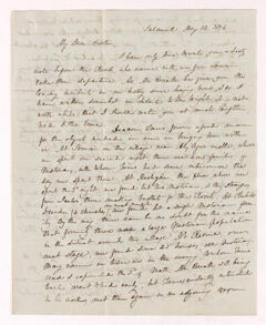 Thumbnail for Austin Hazen Wright letter to Justin Perkins, 1846 May 12 - Image 1