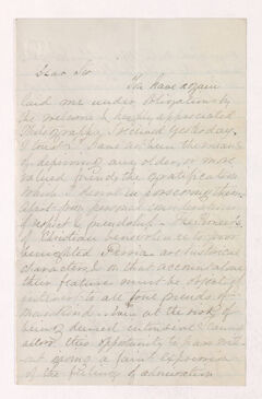 Thumbnail for Frank N. H. Young letter to Justin Perkins - Image 1
