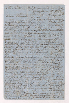 Thumbnail for Frank N. H. Young letter to the Nestorian Mission, August - Image 1