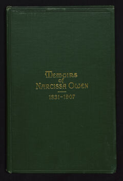 Thumbnail for Memoirs of Narcissa Owen, 1831-1907 - Image 1