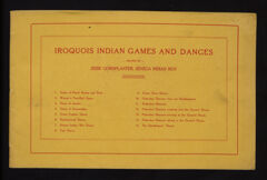Thumbnail for Iroquois Indian games and dances - Image 1
