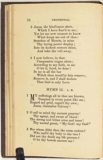 Thumbnail for A collection of hymns, in Muncey and English: for the use of the native Indians - Image 34