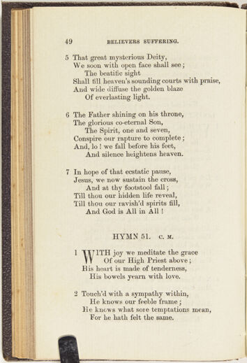 Thumbnail for A collection of hymns, in Muncey and English: for the use of the native Indians - Image 102