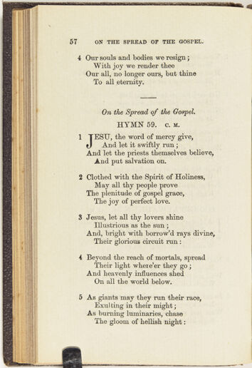 Thumbnail for A collection of hymns, in Muncey and English: for the use of the native Indians - Image 118