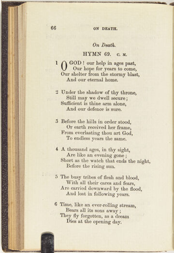 Thumbnail for A collection of hymns, in Muncey and English: for the use of the native Indians - Image 136