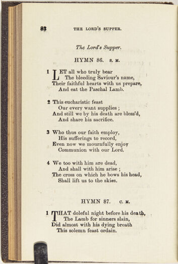 Thumbnail for A collection of hymns, in Muncey and English: for the use of the native Indians - Image 168