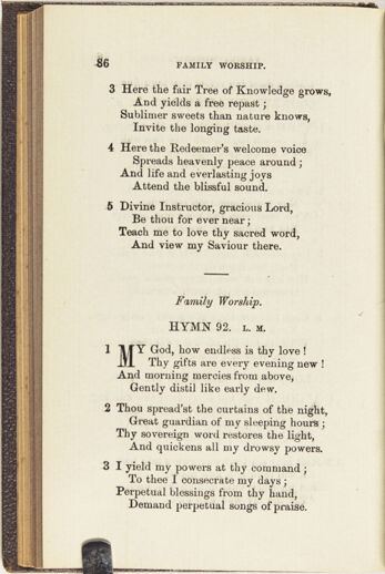 Thumbnail for A collection of hymns, in Muncey and English: for the use of the native Indians - Image 176