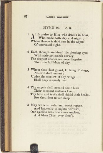 Thumbnail for A collection of hymns, in Muncey and English: for the use of the native Indians - Image 178