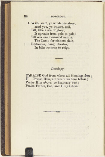 Thumbnail for A collection of hymns, in Muncey and English: for the use of the native Indians - Image 196