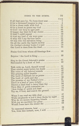 Thumbnail for A collection of hymns, in Muncey and English: for the use of the native Indians - Image 201