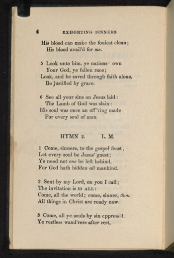 Thumbnail for A Collection of Chippeway and English hymns - Image 16