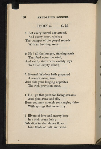 Thumbnail for A Collection of Chippeway and English hymns - Image 26