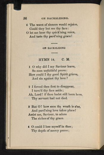Thumbnail for A Collection of Chippeway and English hymns - Image 46
