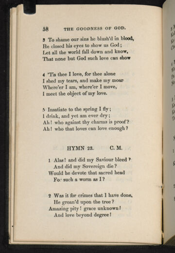 Thumbnail for A Collection of Chippeway and English hymns - Image 68
