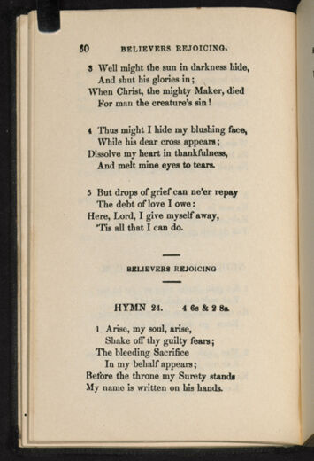 Thumbnail for A Collection of Chippeway and English hymns - Image 70