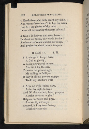Thumbnail for A Collection of Chippeway and English hymns - Image 112