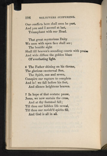 Thumbnail for A Collection of Chippeway and English hymns - Image 116