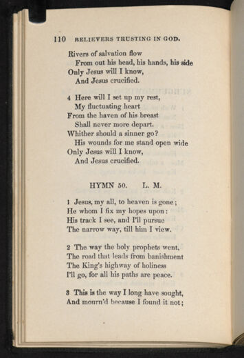 Thumbnail for A Collection of Chippeway and English hymns - Image 120
