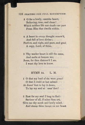 Thumbnail for A Collection of Chippeway and English hymns - Image 128