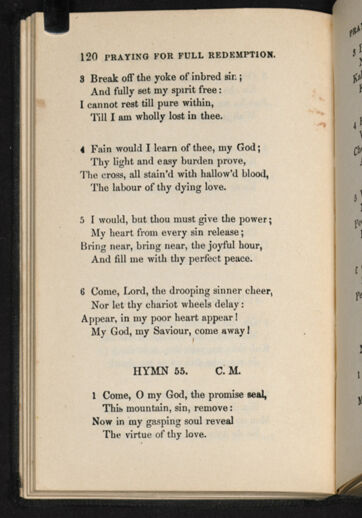 Thumbnail for A Collection of Chippeway and English hymns - Image 130