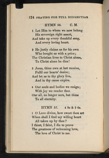 Thumbnail for A Collection of Chippeway and English hymns - Image 134