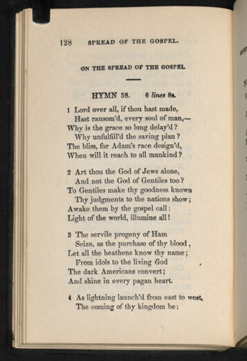 Thumbnail for A Collection of Chippeway and English hymns - Image 138