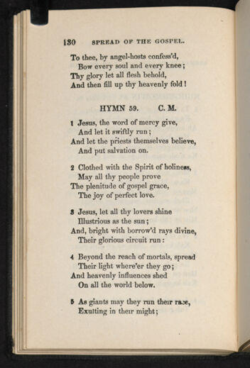 Thumbnail for A Collection of Chippeway and English hymns - Image 140