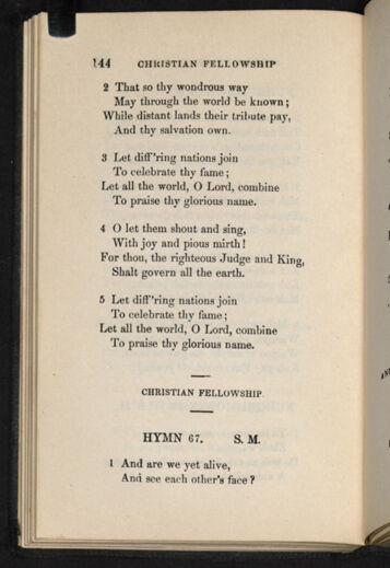 Thumbnail for A Collection of Chippeway and English hymns - Image 154
