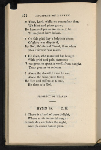 Thumbnail for A Collection of Chippeway and English hymns - Image 182