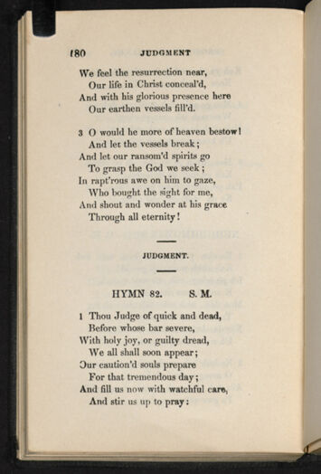 Thumbnail for A Collection of Chippeway and English hymns - Image 190