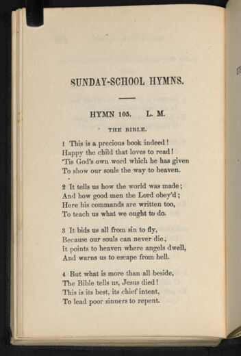 Thumbnail for A Collection of Chippeway and English hymns - Image 234