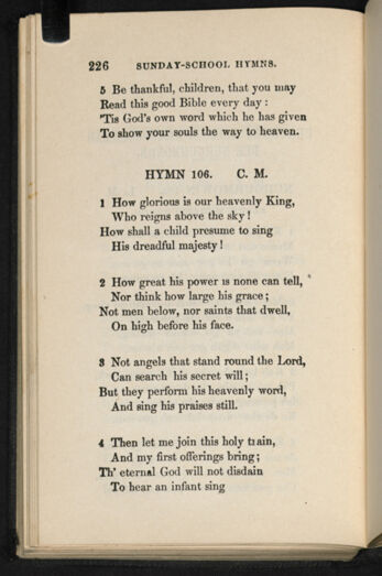 Thumbnail for A Collection of Chippeway and English hymns - Image 236