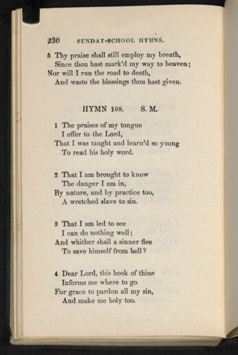 Thumbnail for A Collection of Chippeway and English hymns - Image 240
