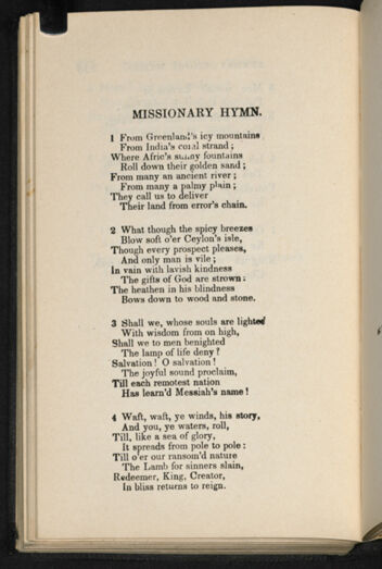 Thumbnail for A Collection of Chippeway and English hymns - Image 244