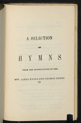 Thumbnail for A Collection of Chippeway and English hymns - Image 245