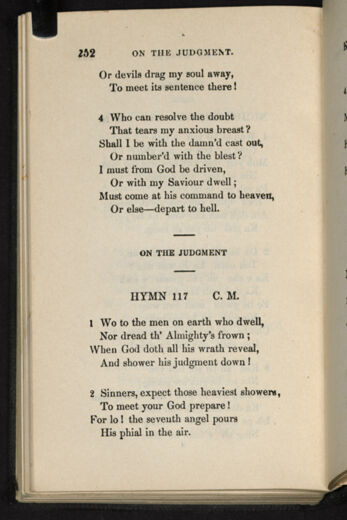 Thumbnail for A Collection of Chippeway and English hymns - Image 262